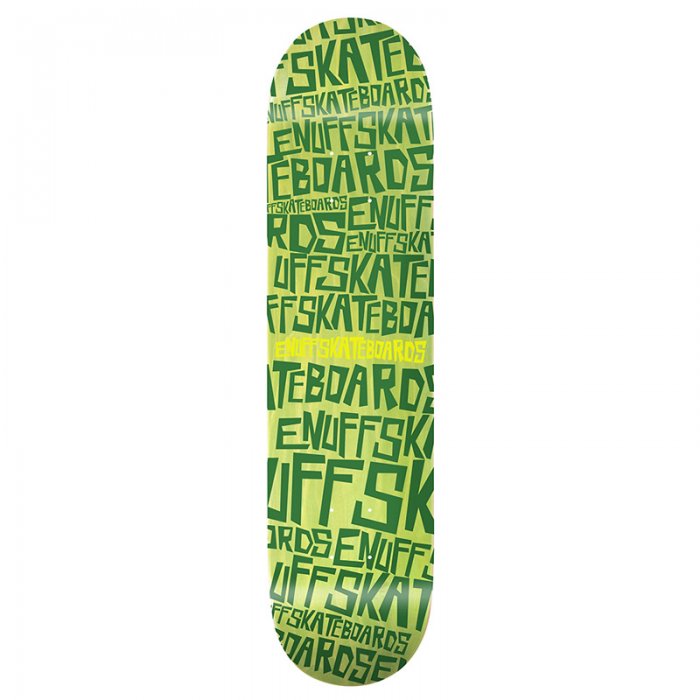 Deck Skateboard Enuff Scramble Green 8inch