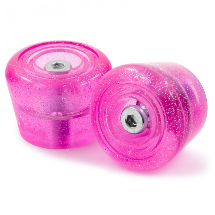 Set frane patine cu rotile Rio Roller Pink Glitter - Click Image to Close