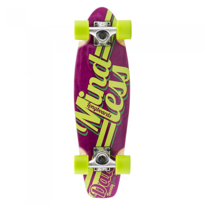 Cruiser Mindless Longboards Daily Stained purple 24inch/61cm
