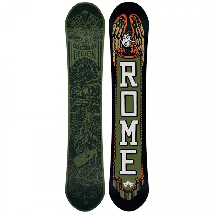 Placa snowboard Rome Crossrocket 158 2018