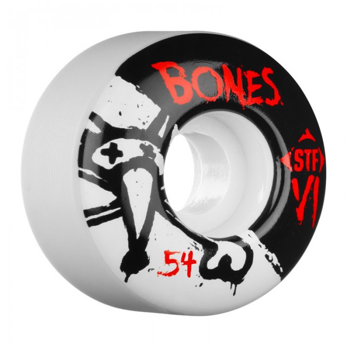 Set 4 roti skateboard Bones STF V1 Series 52mm