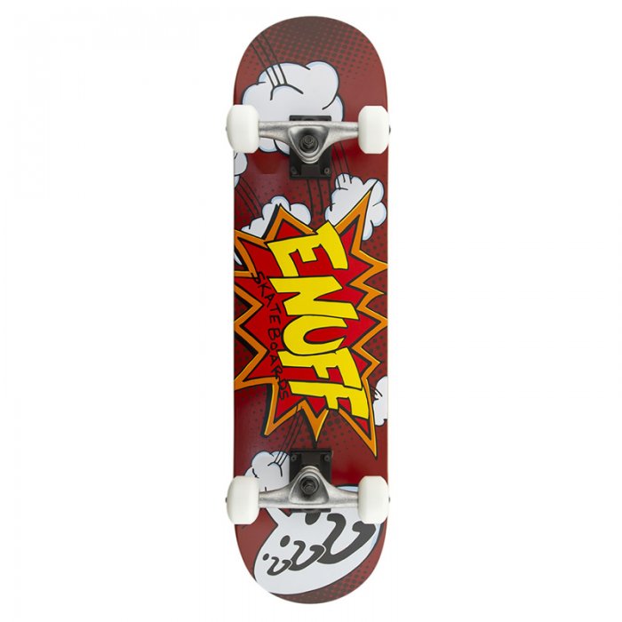 Skateboard Enuff Pow Red 7.75inch - Click Image to Close