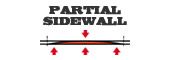 partial sidewall
