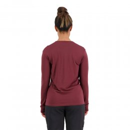 Bluza Corp Mons Royale Yotei BF LS Dark Chocolate/Terracotta 22/23