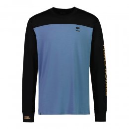 Bluza Corp Mons Royale Yotei LS Black/Blue Slate 22/23