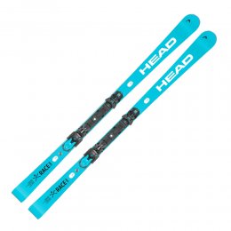 Schiuri Head Worldcup Rebels e-Race Pro Blue/White + legaturi Freeflex 14 Gw W24