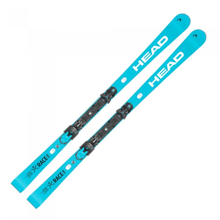 Schiuri Head Worldcup Rebels e-Race Pro Blue/White + legaturi Freeflex 14 Gw W24