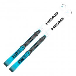 Schiuri Head Worldcup Rebels e.XSR White/Blue + legaturi Pr 11 Gw W24