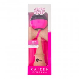 Kendama USA Kaizen Jet Shape Half Split Super Stick Pink/Black