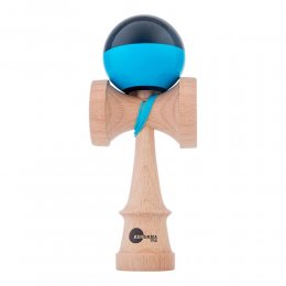 Kendama USA Kaizen Jet Shape Half Split Super Stick Blue/Black