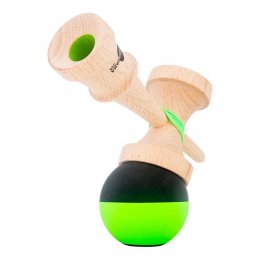 Kendama USA Kaizen Jet Shape Half Split Silk Back/Green