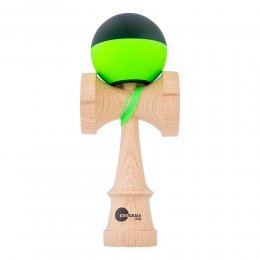 Kendama USA Kaizen Jet Shape Half Split Silk Back/Green