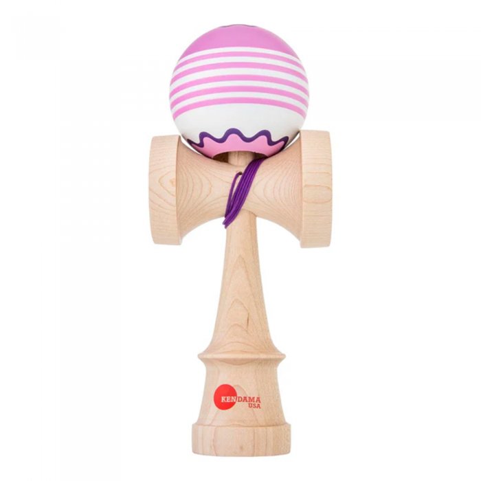 Kendama USA Kaizen Fishcake Jet Shape Silk Lavander/White
