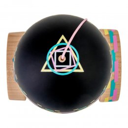 Kendama USA Pro Model Jet Shape Benjamin Brian Silk 80s