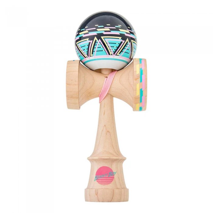 Kendama USA Pro Model Jet Shape Benjamin Brian Super Stick 80s