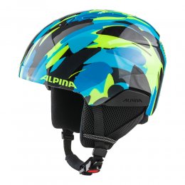 Casca Alpina Pizi Neon-Blue Green Gloss