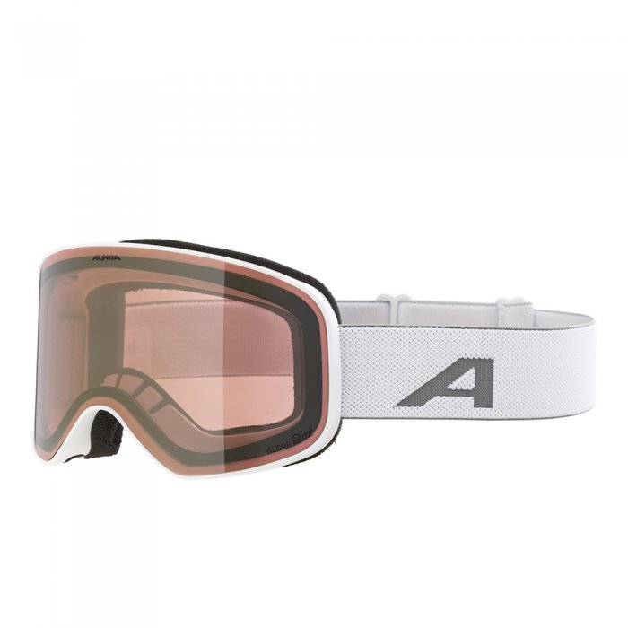 Ochelari Alpina Slope Q-Lite White Matt/Gold