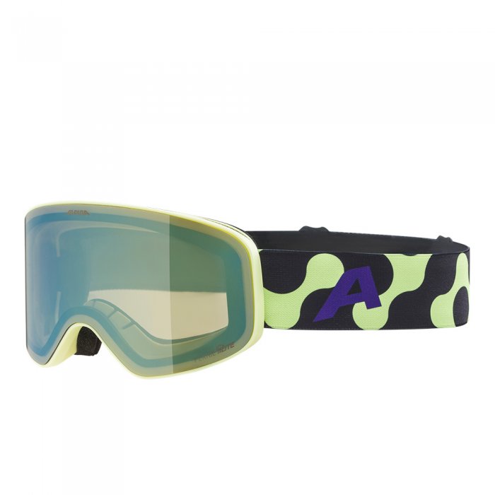 Ochelari Alpina Fernie Q-Lite Sunny-Lime Matt/Green