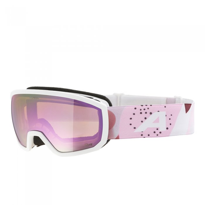 Ochelari Alpina Scarabeo JR Q-Lite White-Rose Matt/Rose