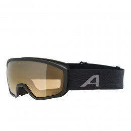 Ochelari Alpina Scarabeo JR Q-Lite Black Matt/Gold