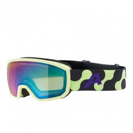 Ochelari Alpina Scarabeo JR Q-Lite Sunny-Lime Matt/Green