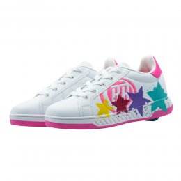 Breezy Rollers Splatter White/Pink