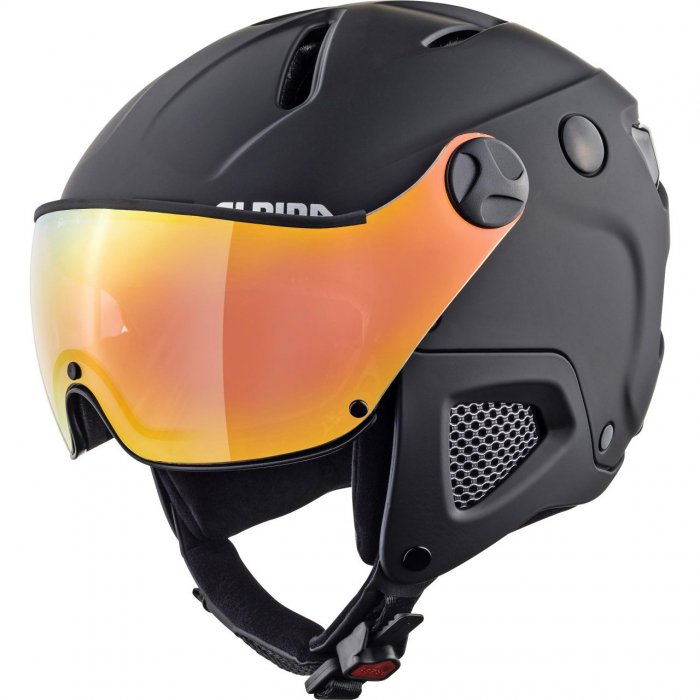 Casca Alpina Attelas Visor QVMM black matt