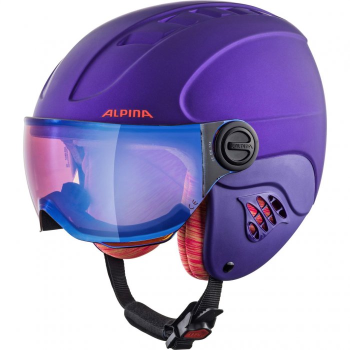 Casca Alpina Carat LE Visor HM royal purple matt