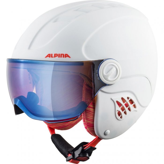 Casca Alpina Carat LE Visor HM white flamingo matt