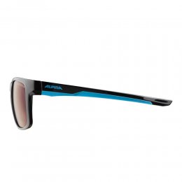 Ochelari de soare Alpina Flexxy Cool Kids I Black-Cyan/Ceramic Mirror Blue