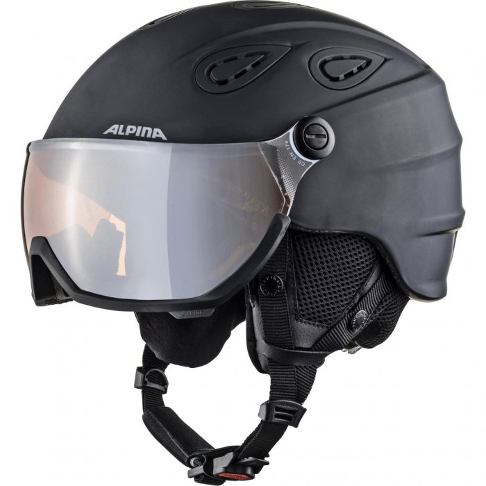 Casca Alpina Grap Visor HM black matt