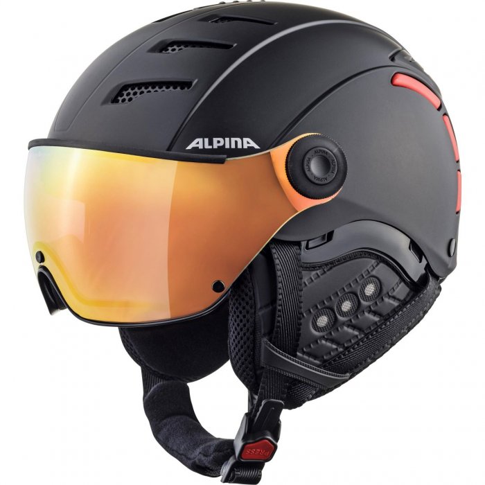 Casca Alpina JUMP 2.0 QVMM black red matt