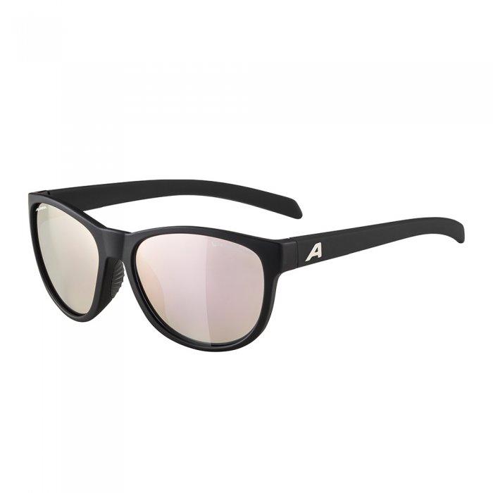 Ochelari de soare Alpina Nacan II Black Matt Mirror Rose