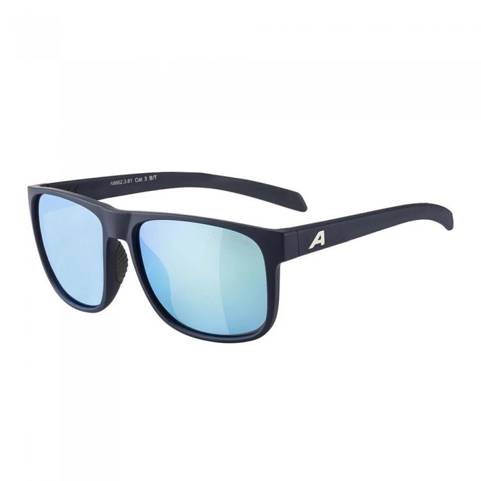 Ochelari de soare Alpina Nacan III Indigo Matt/Mirror Blue