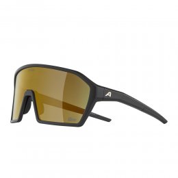Ochelari de soare Alpina Ram Black Matt Q-Lite Mirror Gold