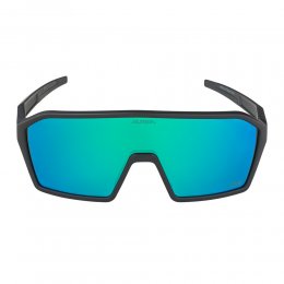 Ochelari de soare Alpina Ram Black Matt Q-Lite Mirror Green