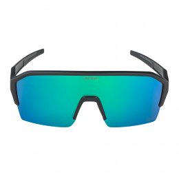 Ochelari de soare Alpina Ram HR Black Matt Q-Lite Mirror Green