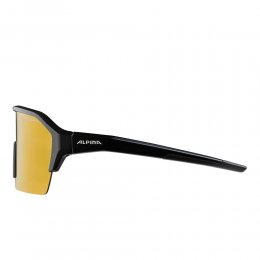 Ochelari de soare Alpina Ram HR Black Matt Q-LITE V Silver