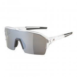 Ochelari de soare Alpina Ram HR Transparent Gloss Q-Lite Mirror Silver