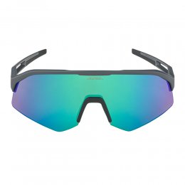 Ochelari de soare Alpina Sonic HR Midnight-Grey Matt Q-Lite Mirror Green