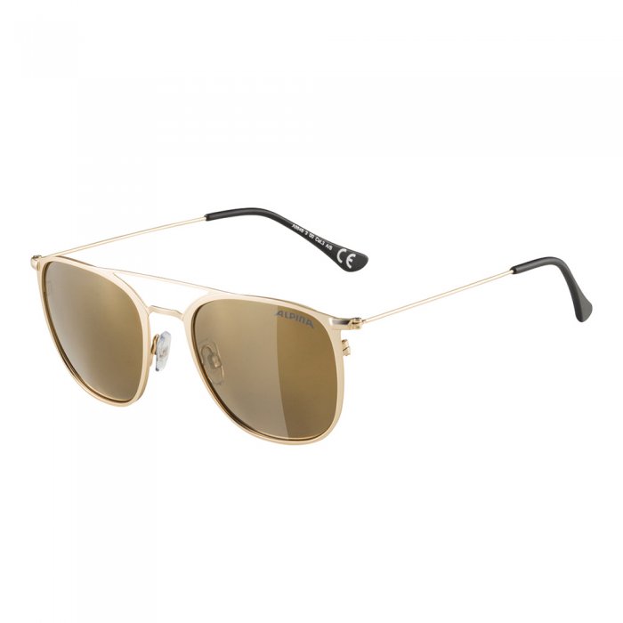 Ochelari de soare Alpina Zuku Gold Matt/Gold Mirror