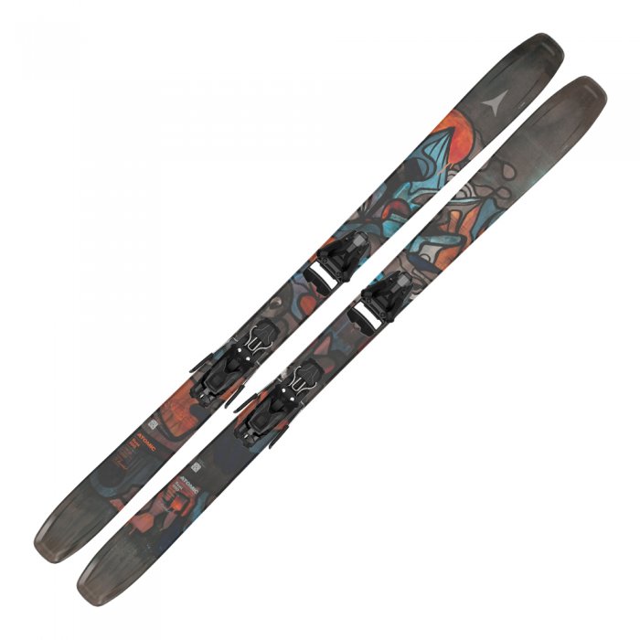 Schiuri Atomic Bent 100 Multicolor + legaturi Strive 12 L100 25/26