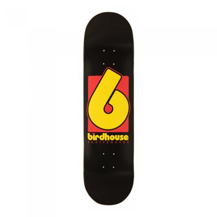 Deck Skateboard Birdhouse B Logo Black 8.25inch - Click Image to Close