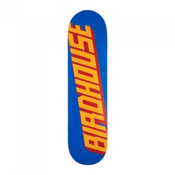 Deck Skateboard Birdhouse Type Logo Blue 8inch