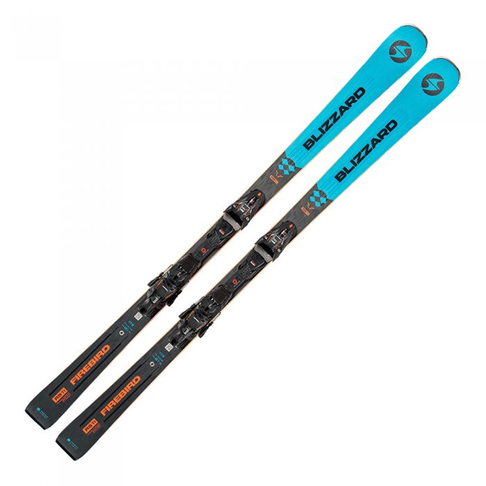 Schiuri Blizzard Firebird 76 RS TI + legaturi Xcell12 Demo Blue/Black 25/26