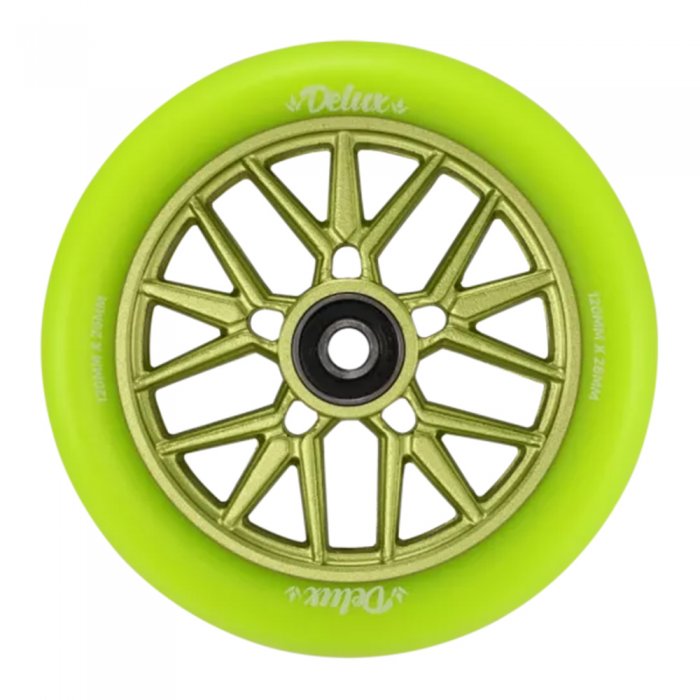 Roata Trotineta Blunt 120mm Delux Green/Green