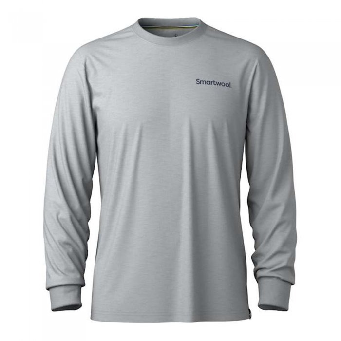 Bluza Corp Smartwool Gondola View Graphic Tee Everyday/Light Gray Heather 25/26