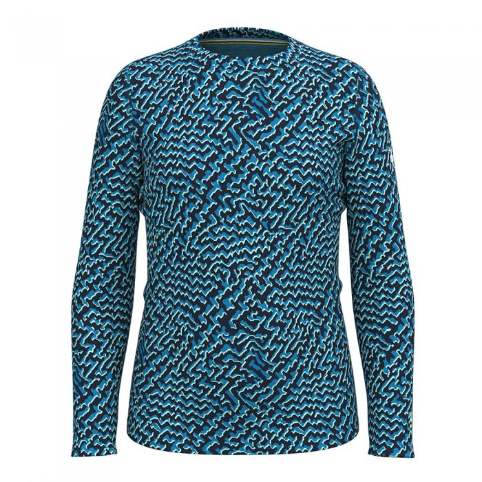 Bluza Corp Smartwool Kids Classic Thermal Merino Nival Blue Retro Line 25/26
