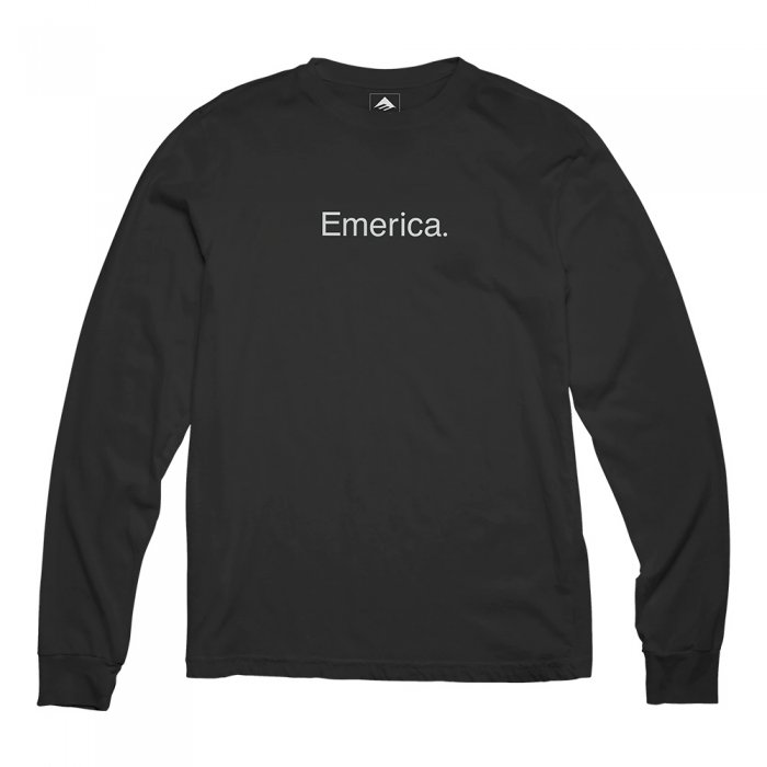 Bluza Emerica Eff Corporate Ls Black