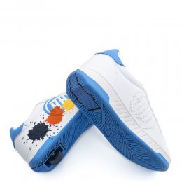 Breezy Rollers Splatter White/Light Blue